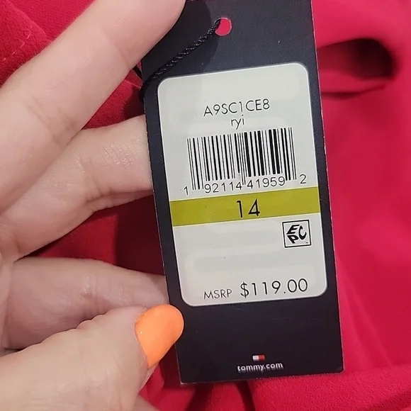 Tommy Hilfiger Sleeveless Dress NWT Size 14. C134 - Picture 4 of 8